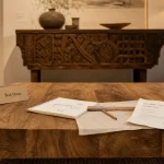Teckhome Paris 14e : table basse en teck massif et meubles sur commande