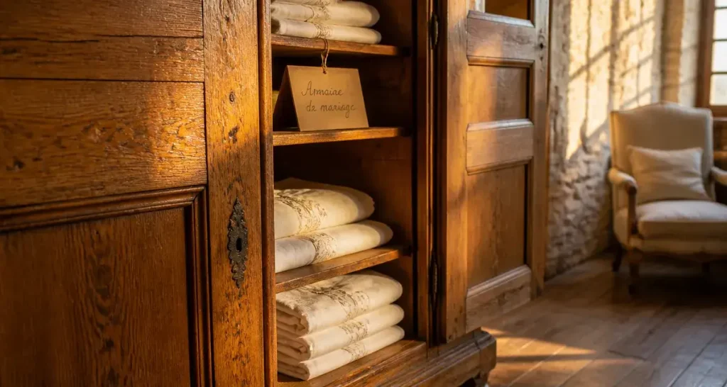 Armoire de mariage : comment choisir, estimer et intégrer ce trésor historique chez soi ?