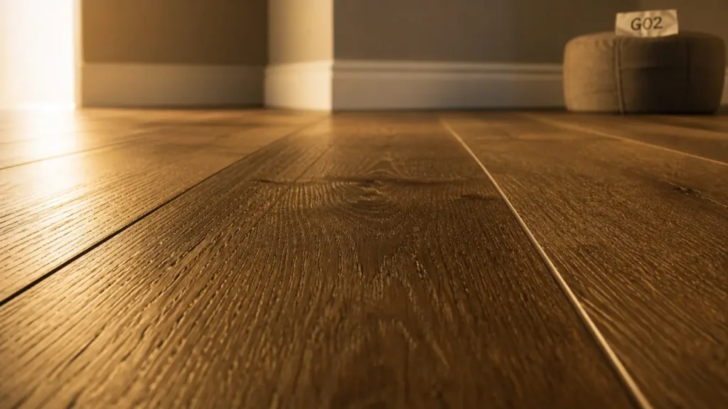 Chanfrein parquet : GO0, GO2 ou GO4, quel rendu pour la pièce ?