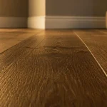 Chanfrein parquet GO2 sur parquet chêne : rendu et joints visibles