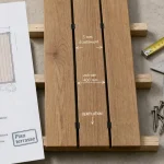 Plan structure terrasse bois : lames et ventilation