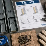 Rail pour placo R48 et R70, ossature solide