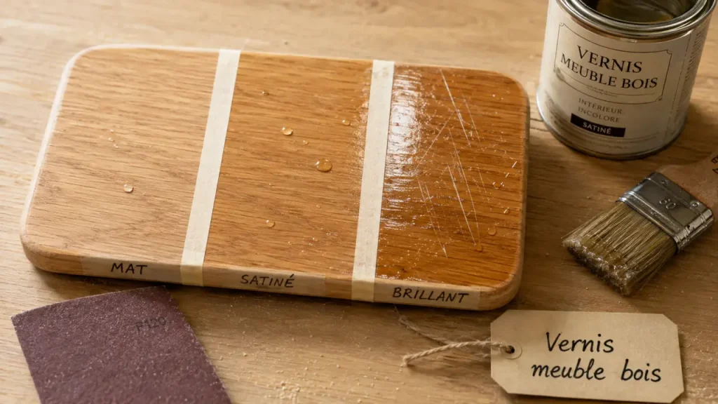 Quel vernis pour meuble en bois choisir selon l’usage, la finition et le support ?