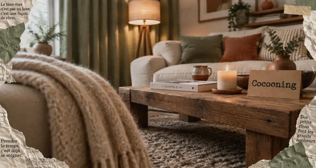 La décoration intérieure cocooning repose sur 4 piliers, dont une lumière à 2700 K
