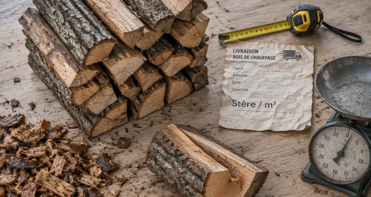 Stair de bois prix : stère de bois 70 à 130 € selon le volume livré